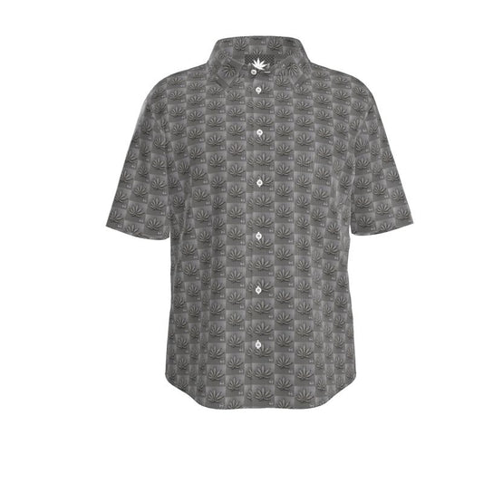 DARK WHITE ICE DIAMOND Infinite Universe Mens Short Sleeve Shirt