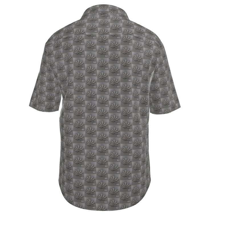 DARK WHITE ICE DIAMOND Infinite Universe Mens Short Sleeve Shirt