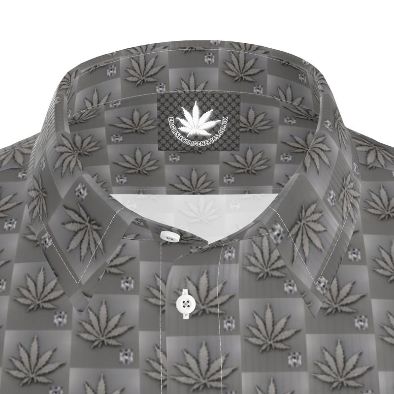 DARK WHITE ICE DIAMOND Infinite Universe Mens Short Sleeve Shirt