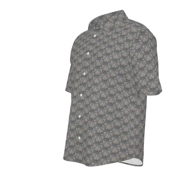 FROSTED WHITE ICE DIAMOND Infinite Universe Mens Short Sleeve Shirt