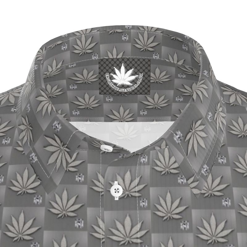 FROSTED WHITE ICE DIAMOND Infinite Universe Mens Short Sleeve Shirt