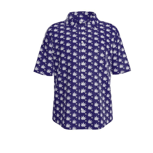 BLUE ICED DIAMOND Infinite Universe Mens Short Sleeve Shirt