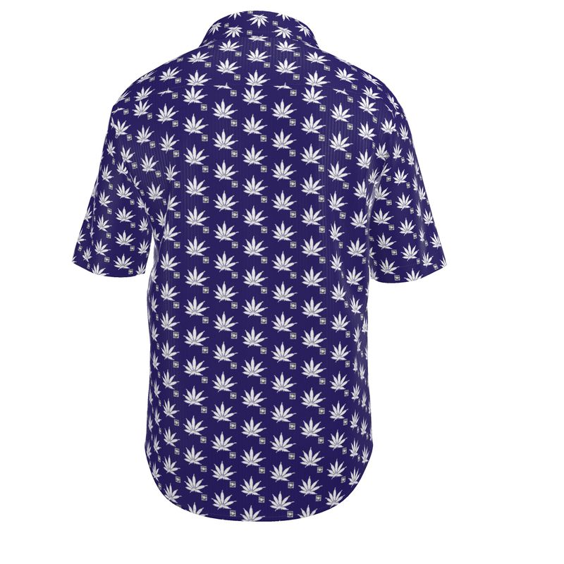 BLUE ICED DIAMOND Infinite Universe Mens Short Sleeve Shirt