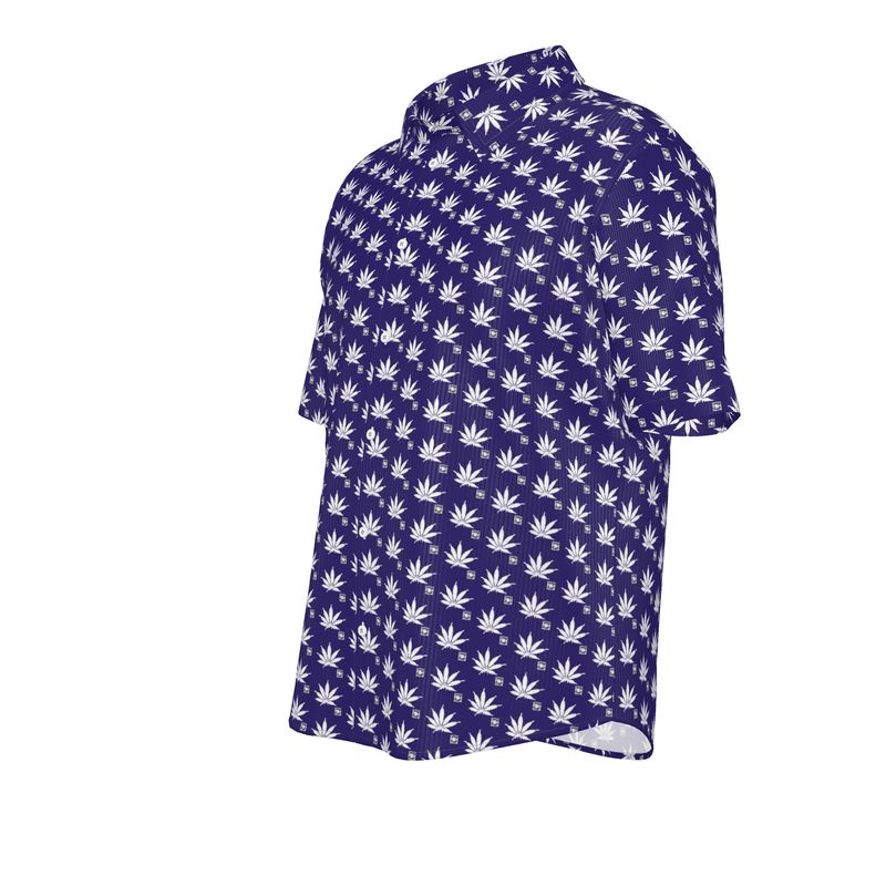BLUE ICED DIAMOND Infinite Universe Mens Short Sleeve Shirt