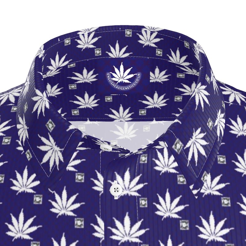 BLUE ICED DIAMOND Infinite Universe Mens Short Sleeve Shirt