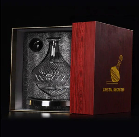 Wine Diamond Rotary Decanter Household Sealed Jug With Lid