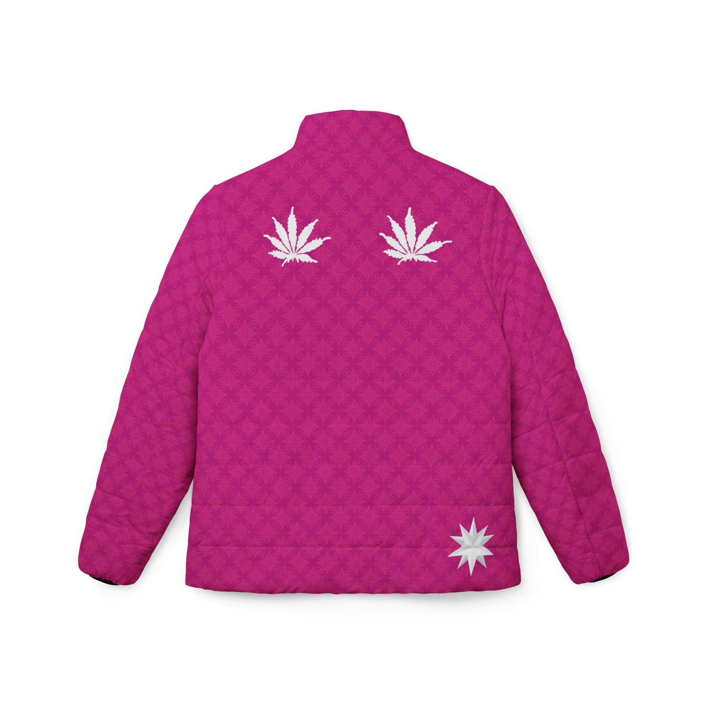 FLAMING {BABY STAR FLAKE} Infinite Universe Women’s Puffer Jacket (AOP)