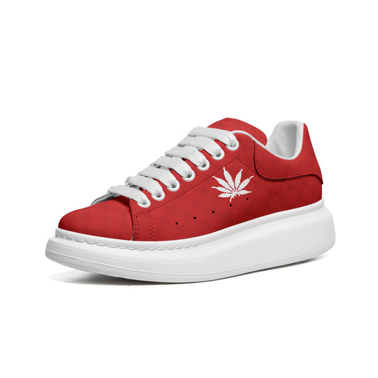 FROSTED BLOOD - Infinite Universe - Unisex Non Slip Lace Up Faux Leather Sneakers