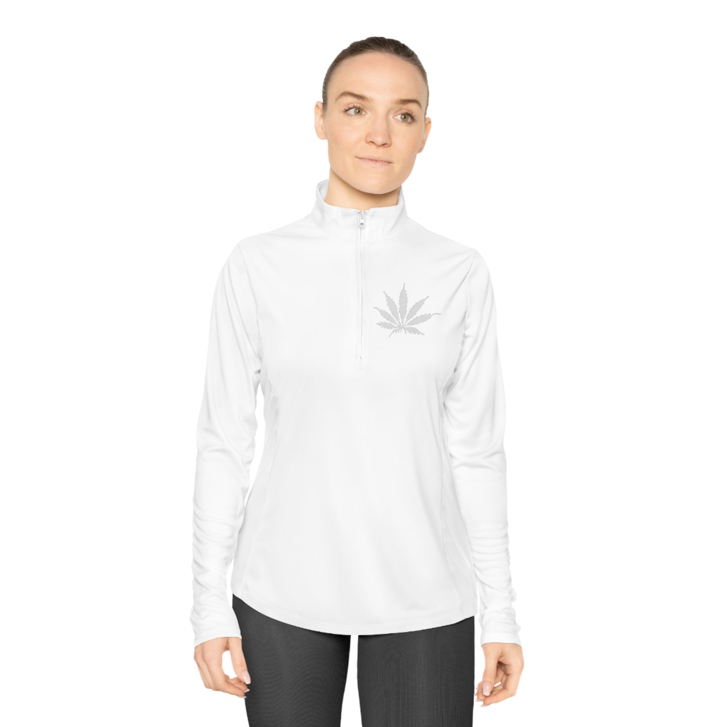 Luxurious Ladies Quarter-Zip Pullover