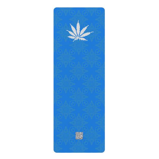 Sapphire BLUE-ICE Infinite Universe Rubber Yoga Mat