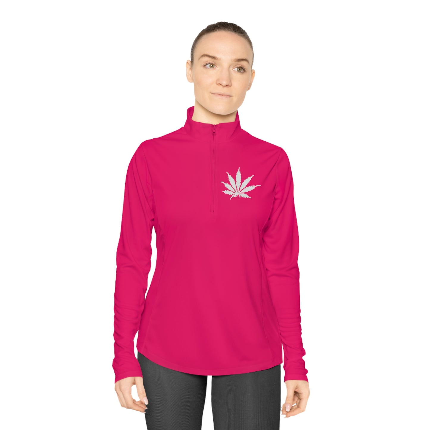 Luxurious Ladies Quarter-Zip Pullover