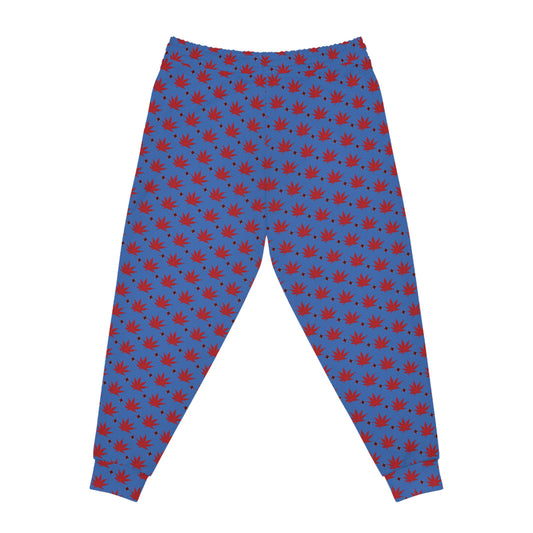 BLOOD STAR STRUCK Infinite Universe Vibrant Floral Joggers - Comfortable Athletic Pants for Yoga, Gym, Running, Casual Wear, Outdoor Adventures
