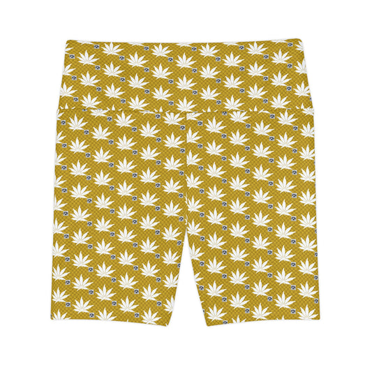 NEW GOLD ICED DIAMOND infinite Universe Women's Workout Shorts