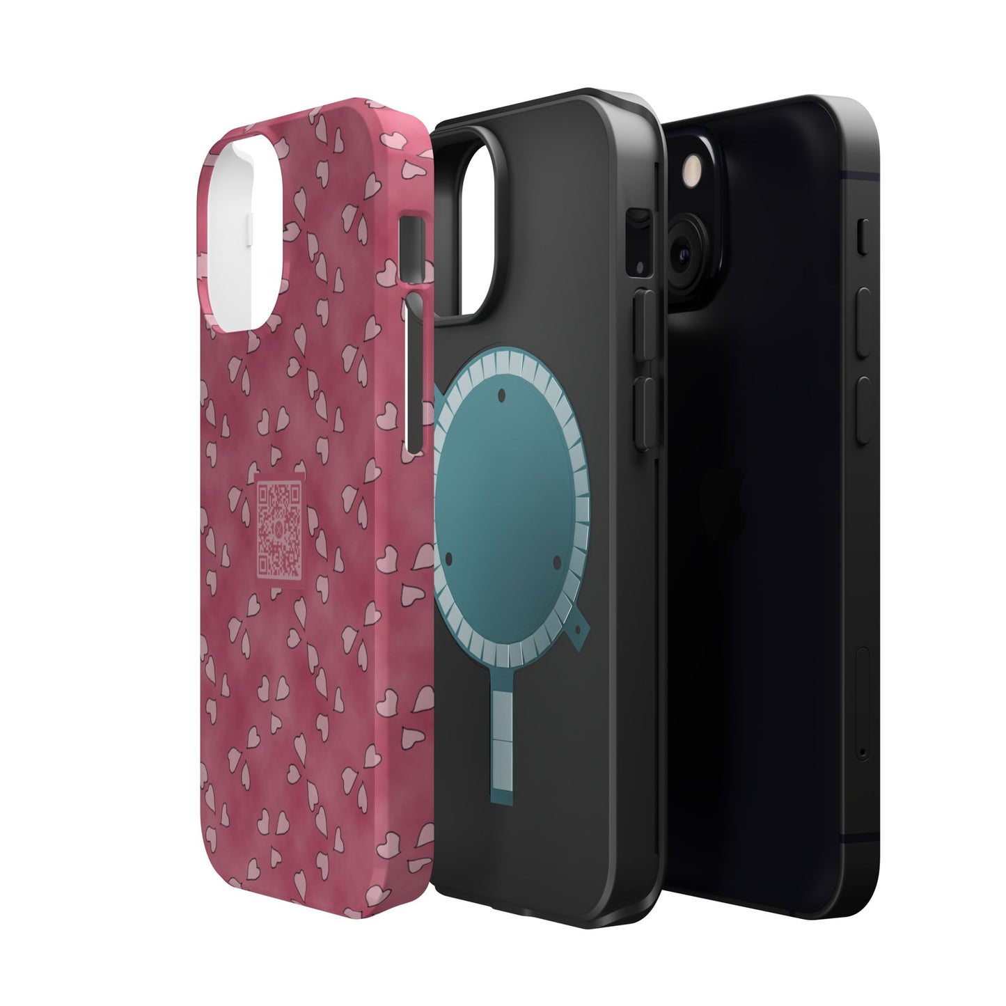 Pink XRP Romance Magnetic Tough Cases