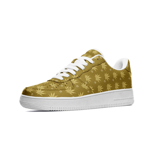 DOUBLE GOLD BANK FORTKNOXX Infinite Universe Unisex Low Top Leather Sneakers