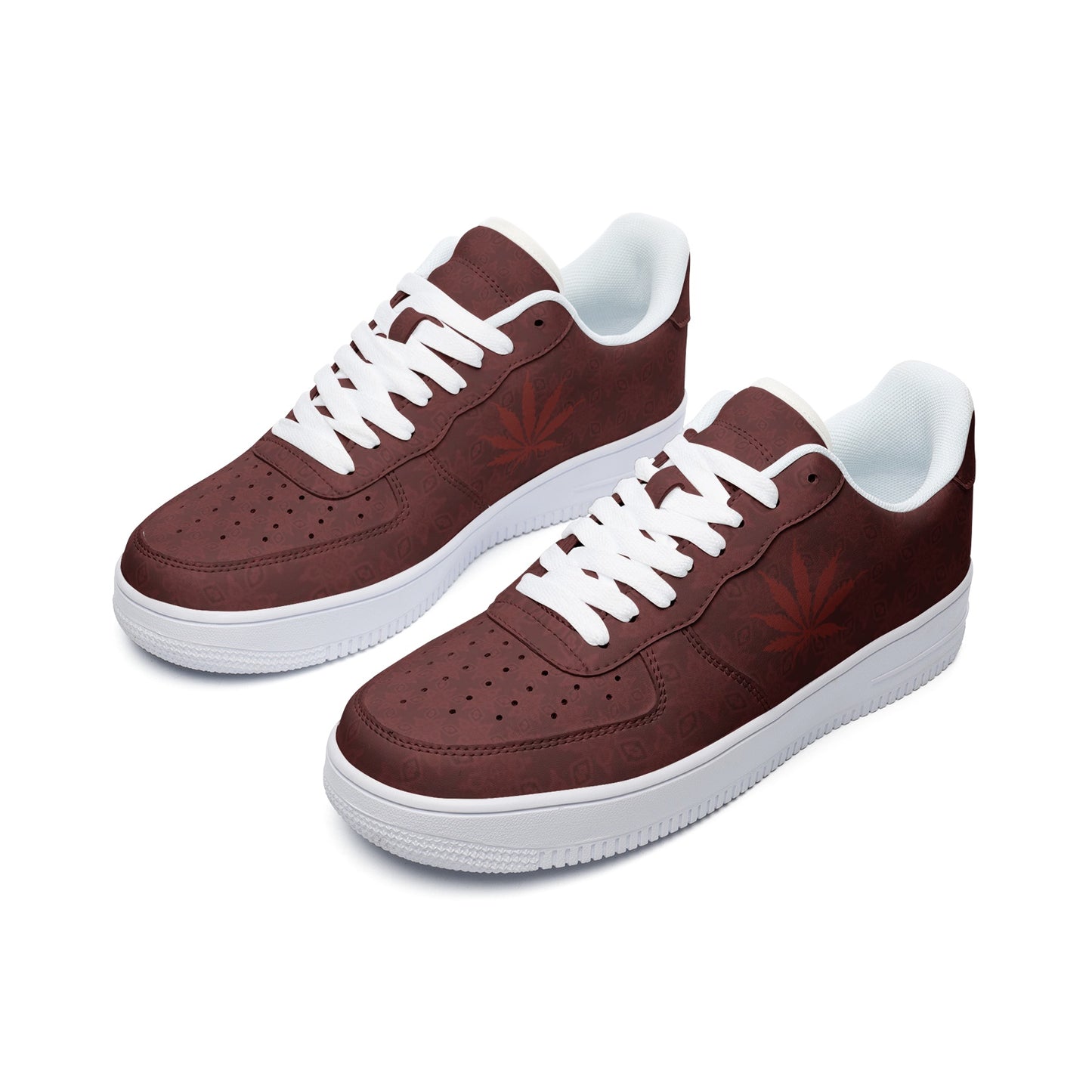 Sharp1 Infinite Universe Unisex Low Top Leather Sneakers
