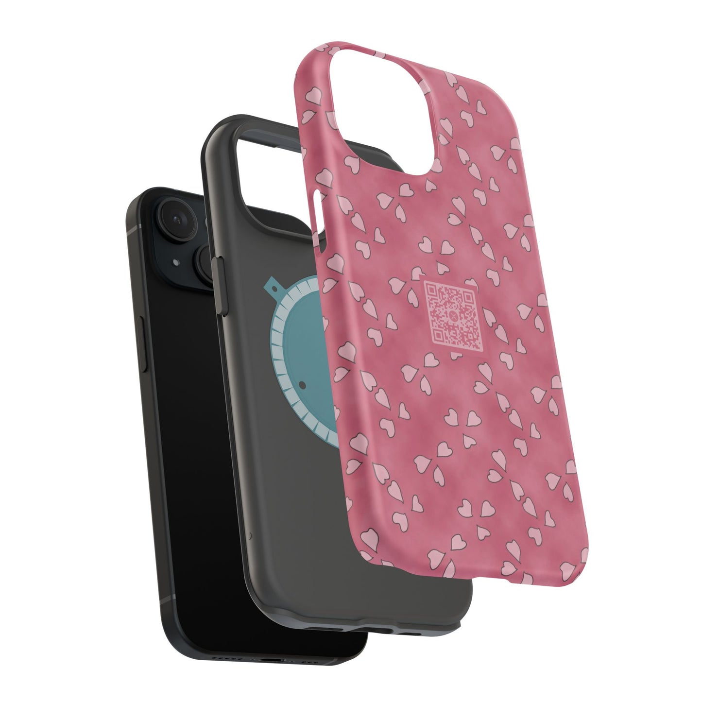 Pink XRP Romance Magnetic Tough Cases