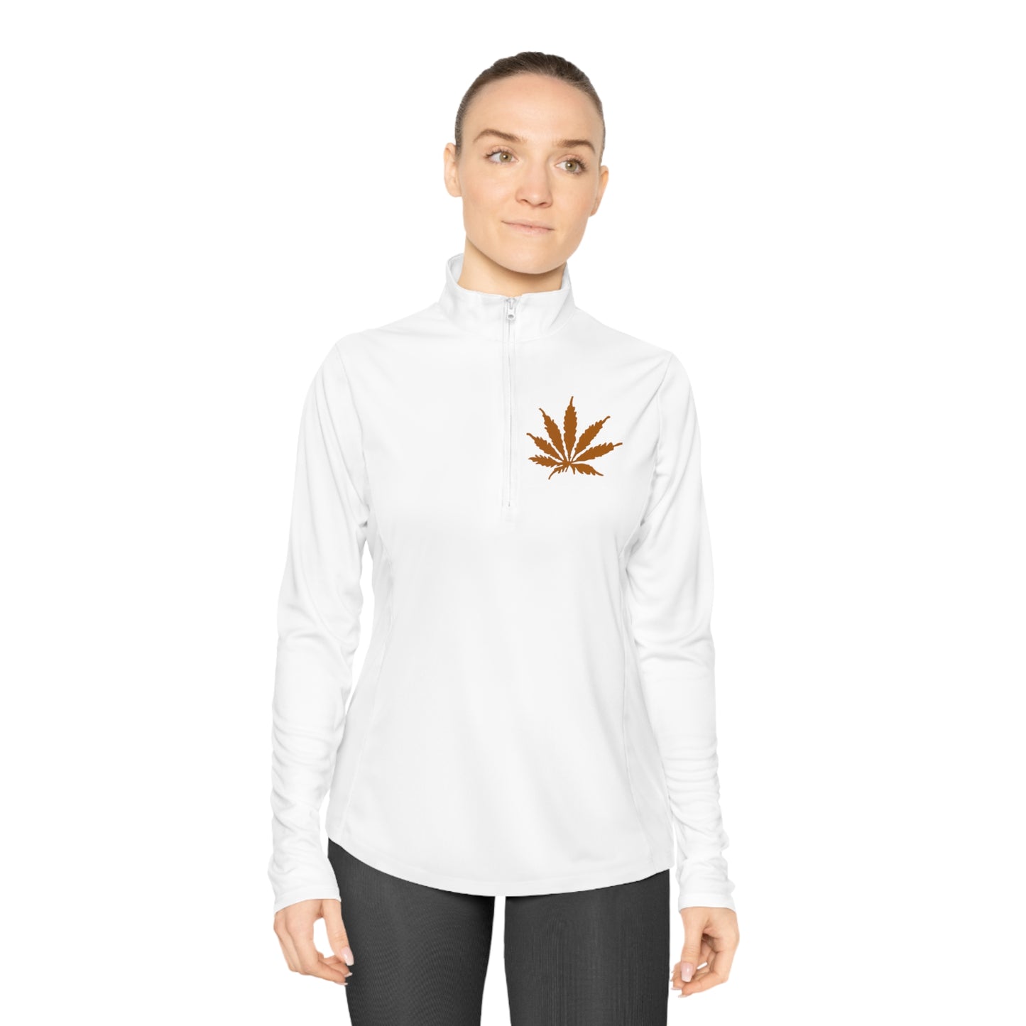 Luxurious Ladies Quarter-Zip Pullover
