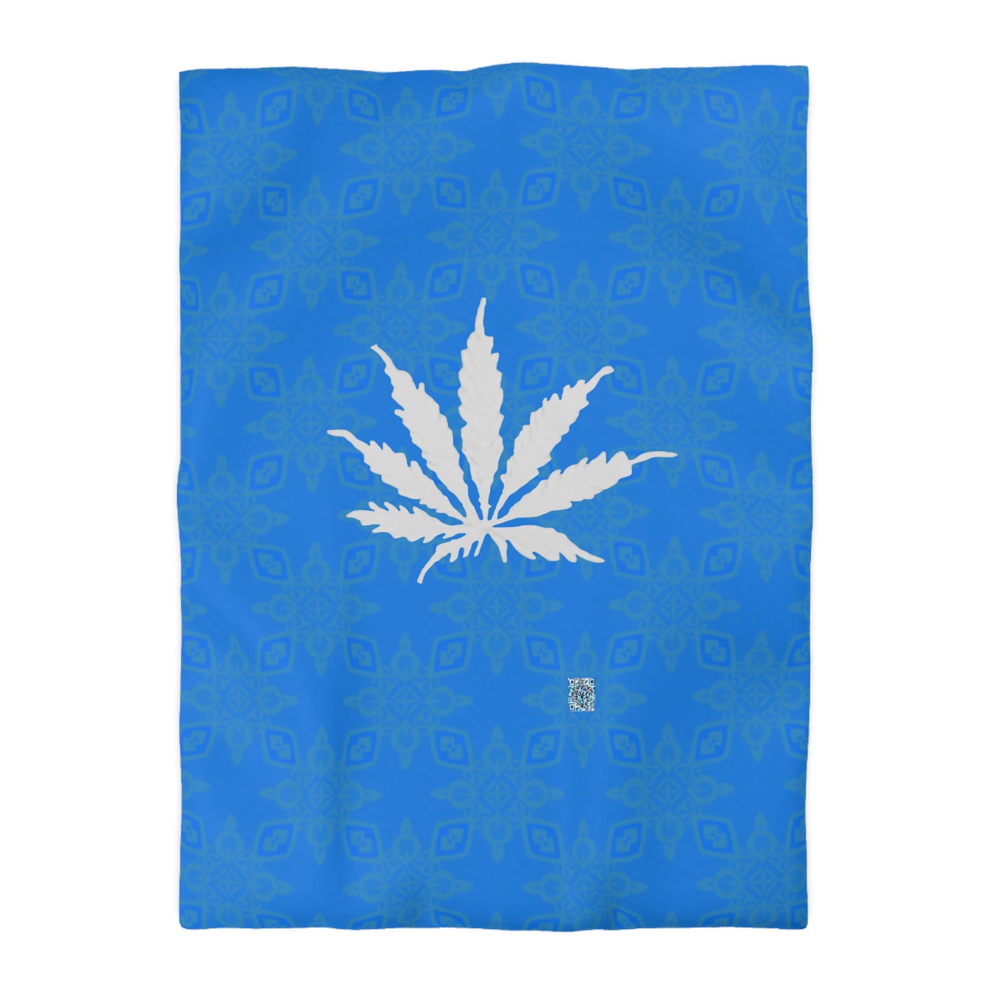 Sapphire BLUE-ICE Infinite Universe Microfiber Duvet Cover