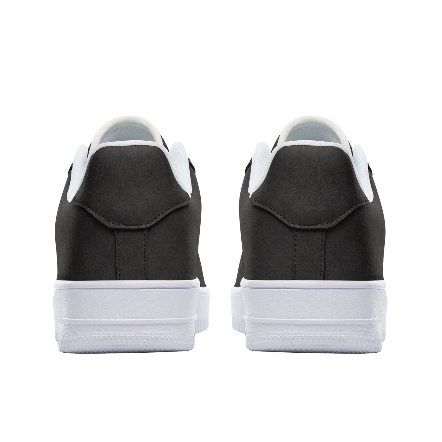DARK FROST Infinite Universe Unisex Low Top Leather Sneakers