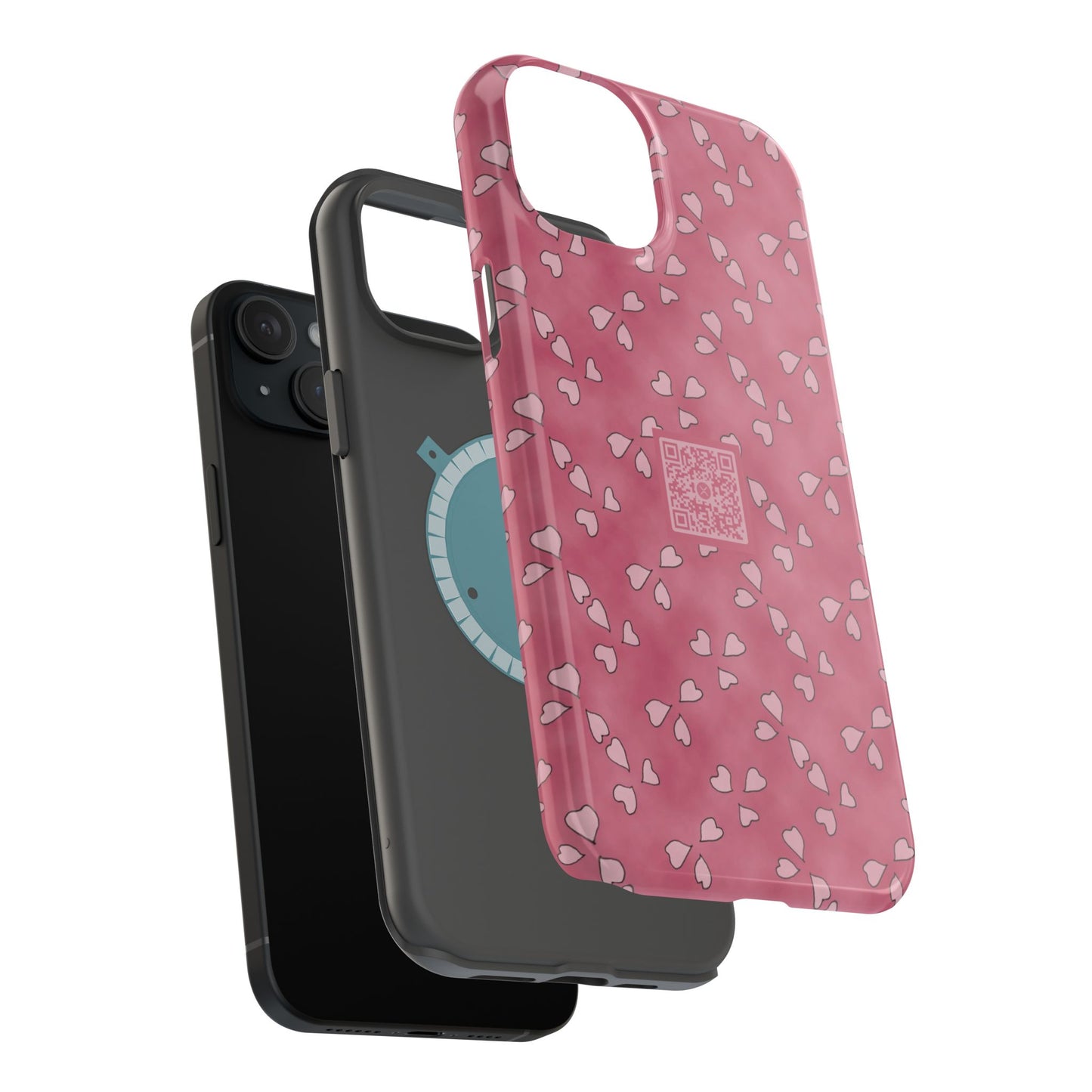Pink XRP Romance Magnetic Tough Cases