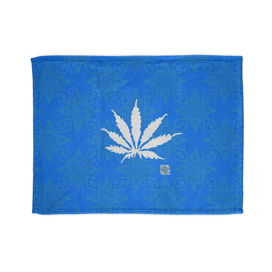 Sapphire BLUE-ICE Infinite Universe Soft Polyester Blanket