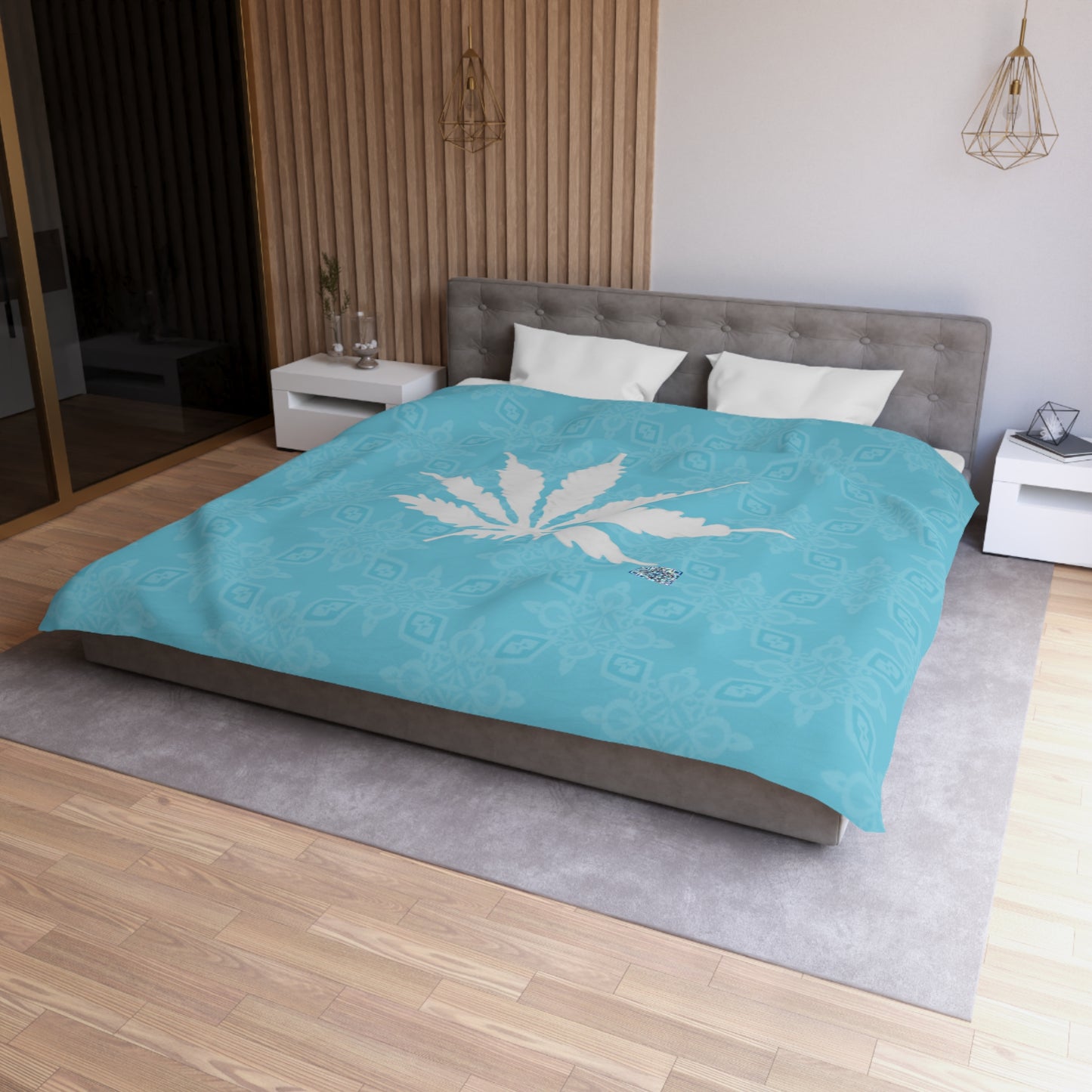 Sapphire SKY-ICE Infinite Universe Microfiber Duvet Cover