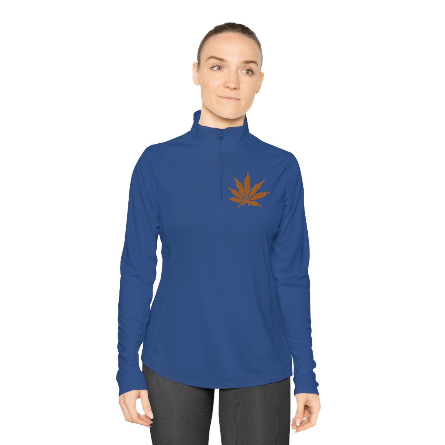 Luxurious Ladies Quarter-Zip Pullover