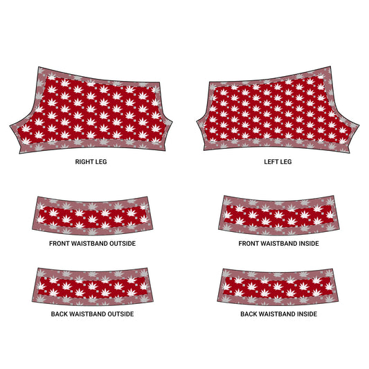 BLOOD ICED FROST Infinite Universe Leaf Yoga Shorts — Women's High-Waist Athletic Shorts