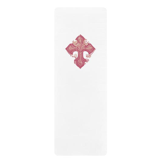 PINK CHRIST RETURNED MEDITATION/Rubber Yoga Mat