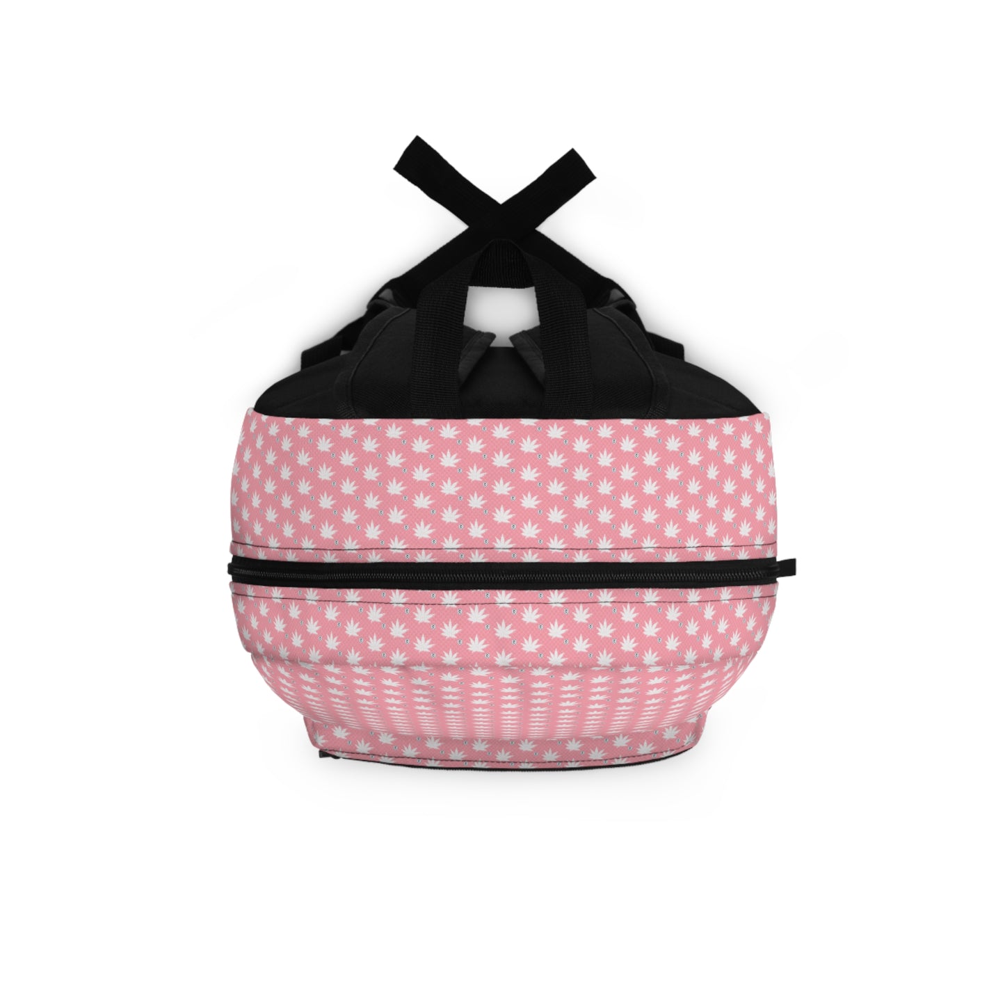 FROSTED BRIGHT TRUE PINK ICED DIAMOND Charming Pink Polka Dot Backpack