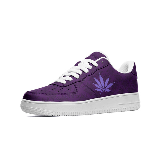 Rich1 Infinite Universe Unisex Low Top Leather Sneakers