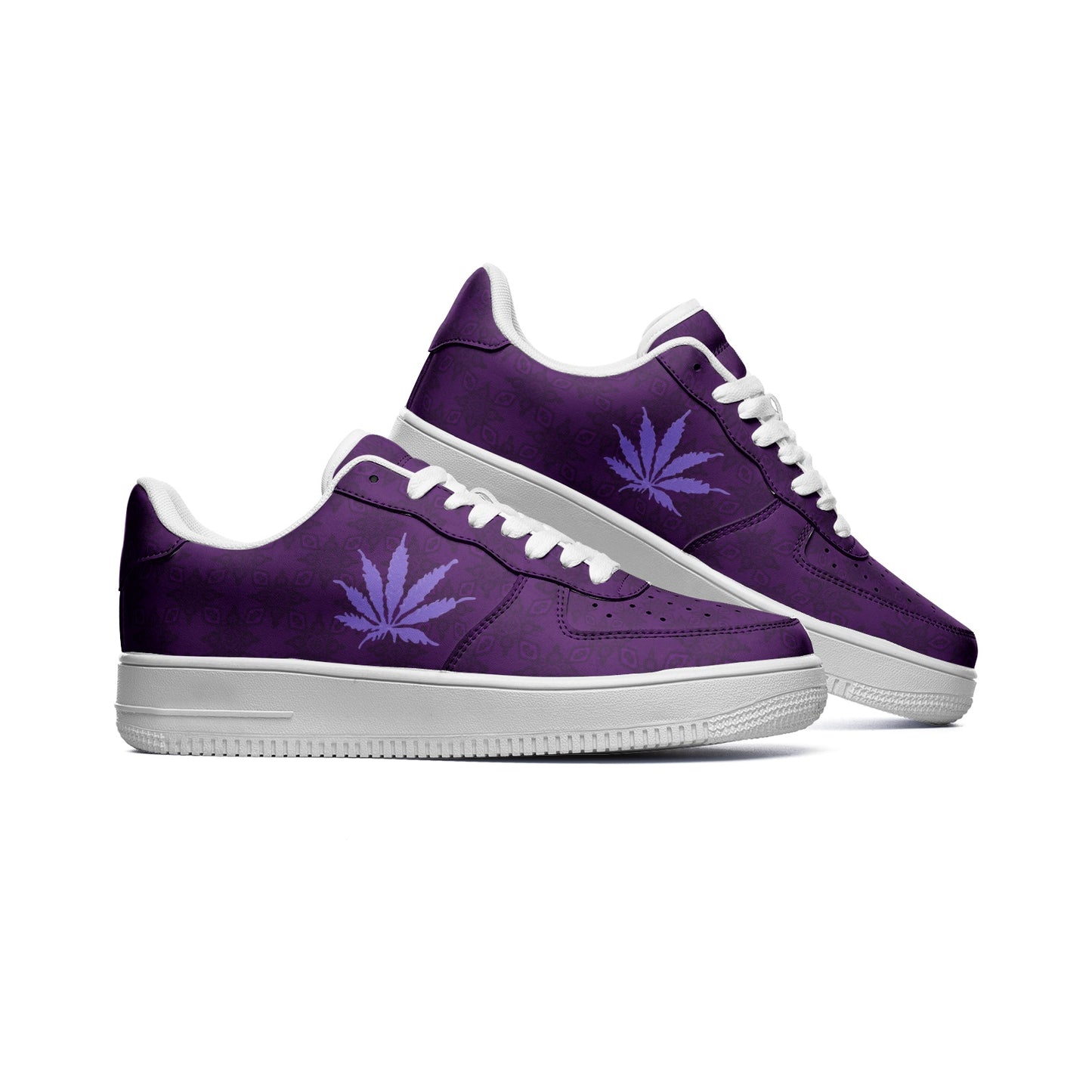Rich1 Infinite Universe Unisex Low Top Leather Sneakers