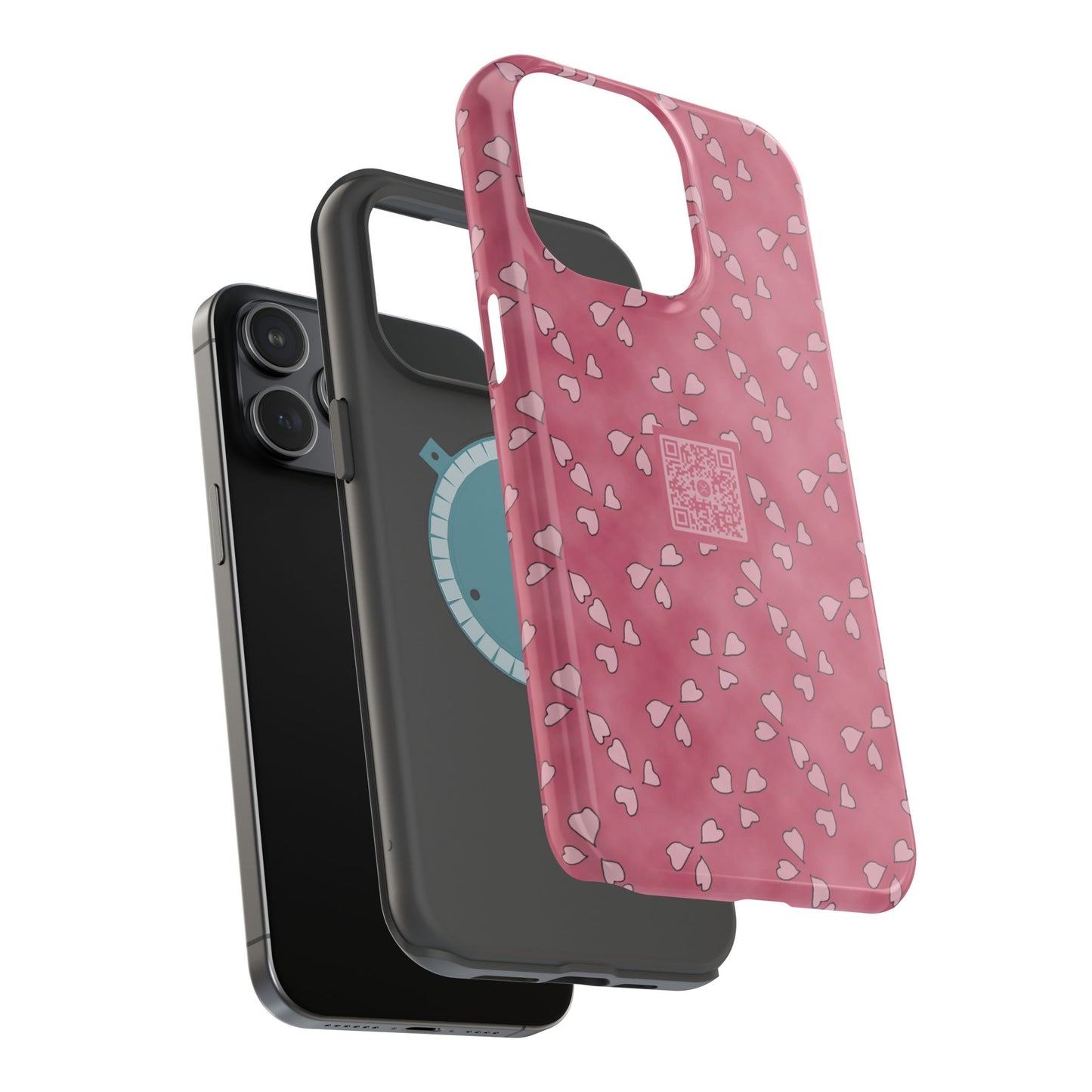 Pink XRP Romance Magnetic Tough Cases