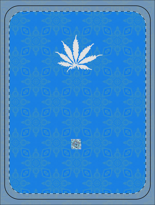 Sapphire BLUE-ICE Infinite Universe Sherpa Blankets