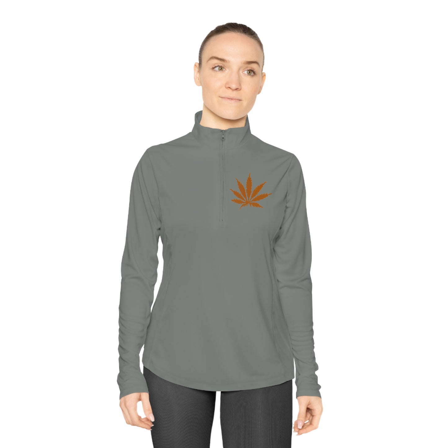 Luxurious Ladies Quarter-Zip Pullover