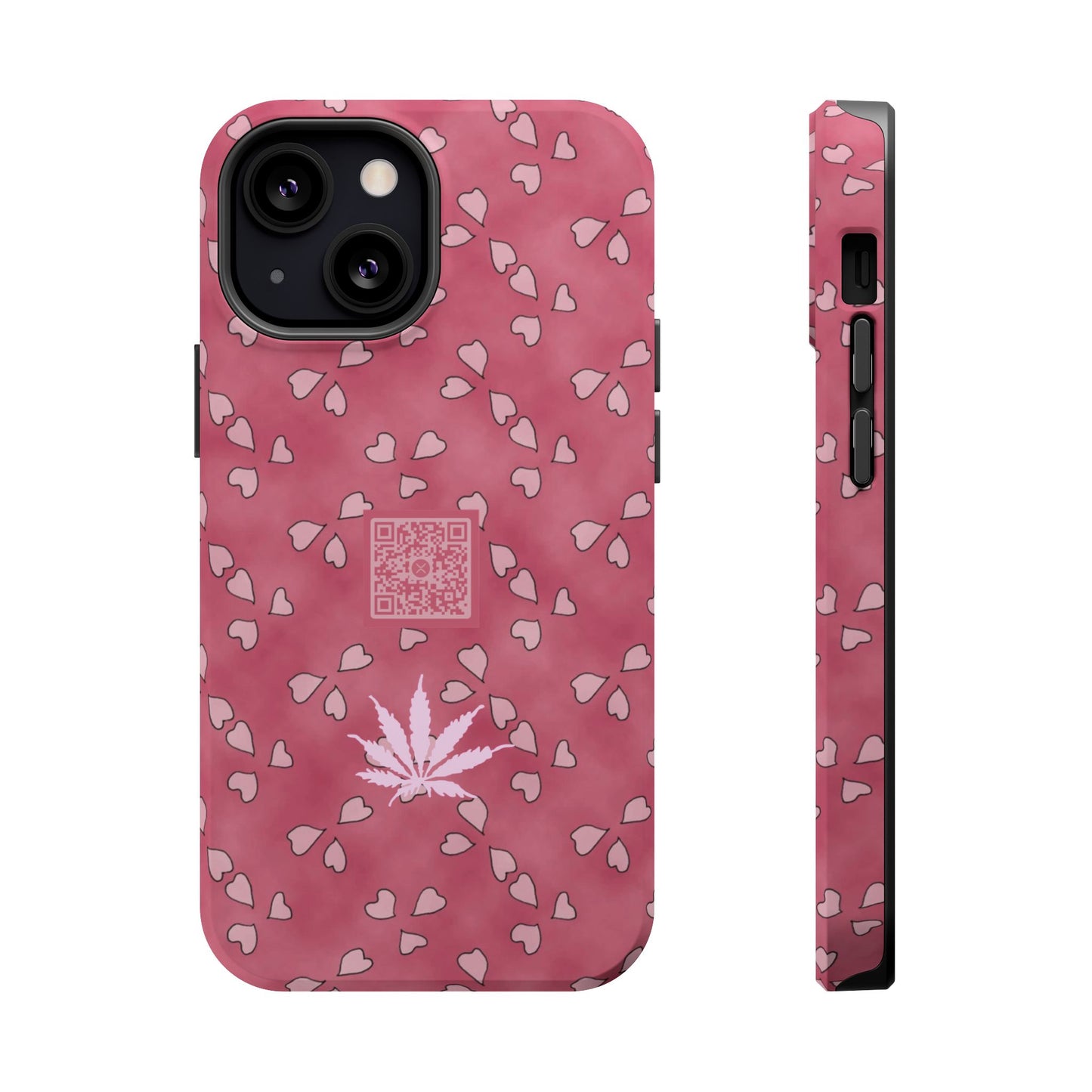 Pink XRP Romance Magnetic Tough Cases