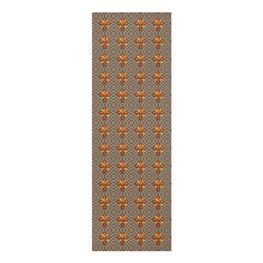 CHRIST RETURNED MEDITATION/Foam Yoga Mat