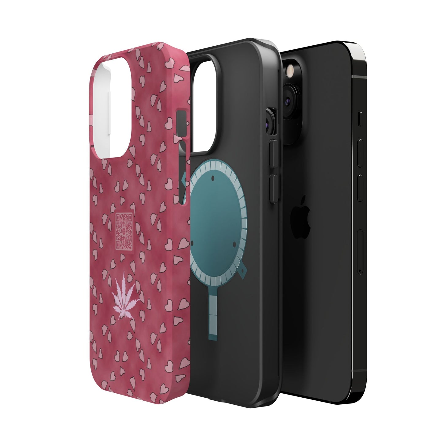 Pink XRP Romance Magnetic Tough Cases