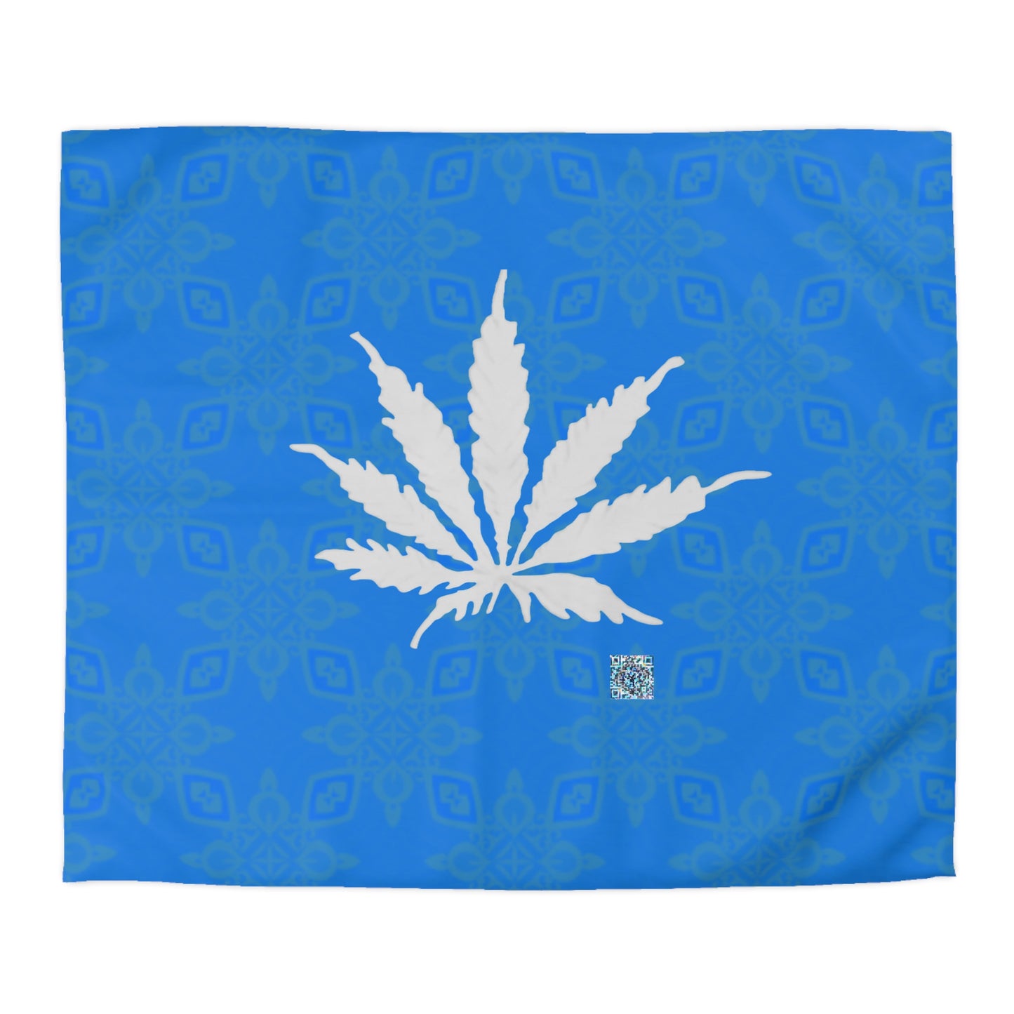 Sapphire BLUE-ICE Infinite Universe Microfiber Duvet Cover
