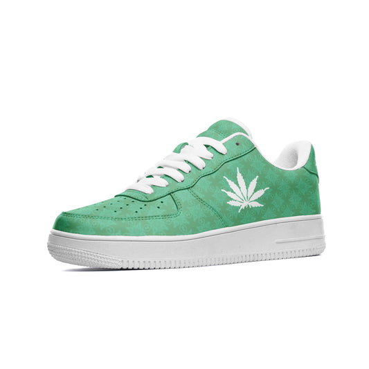 FROSTED Aurora - Infinite Universe - Unisex Low Top Leather Sneakers