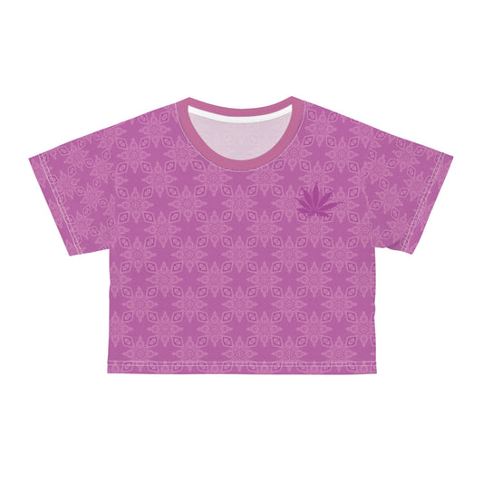 Pink Diamond Infinite Universe Crop Tee (AOP)