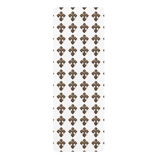 CHRIST RETURNED MEDITATION/ Rubber Yoga Mat