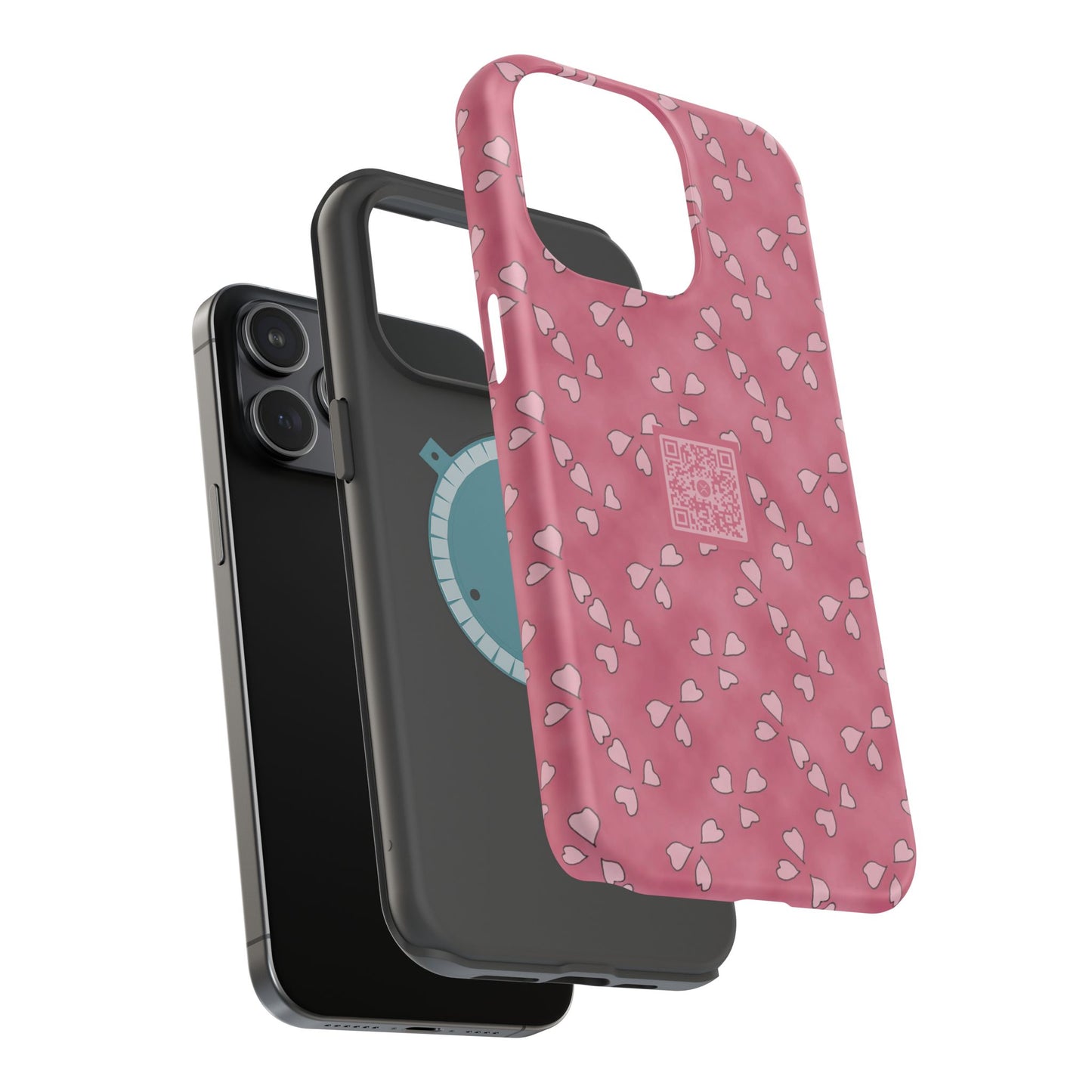 Pink XRP Romance Magnetic Tough Cases