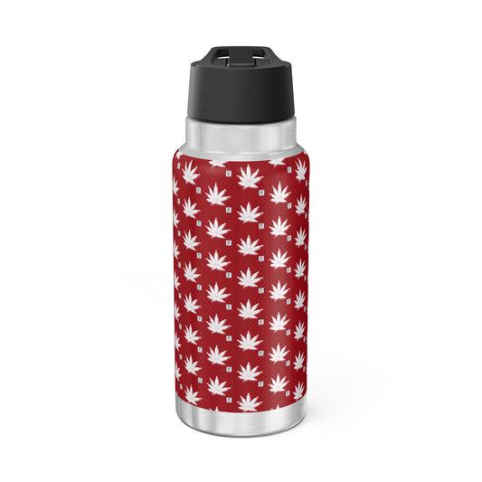 BLOOD FROSTED ICED DIAMOND Gator Tumbler, 32oz | Stylish Water Bottle | Perfect for Outdoor Adventures, Gym, Gifts, Travel, and Celebrations