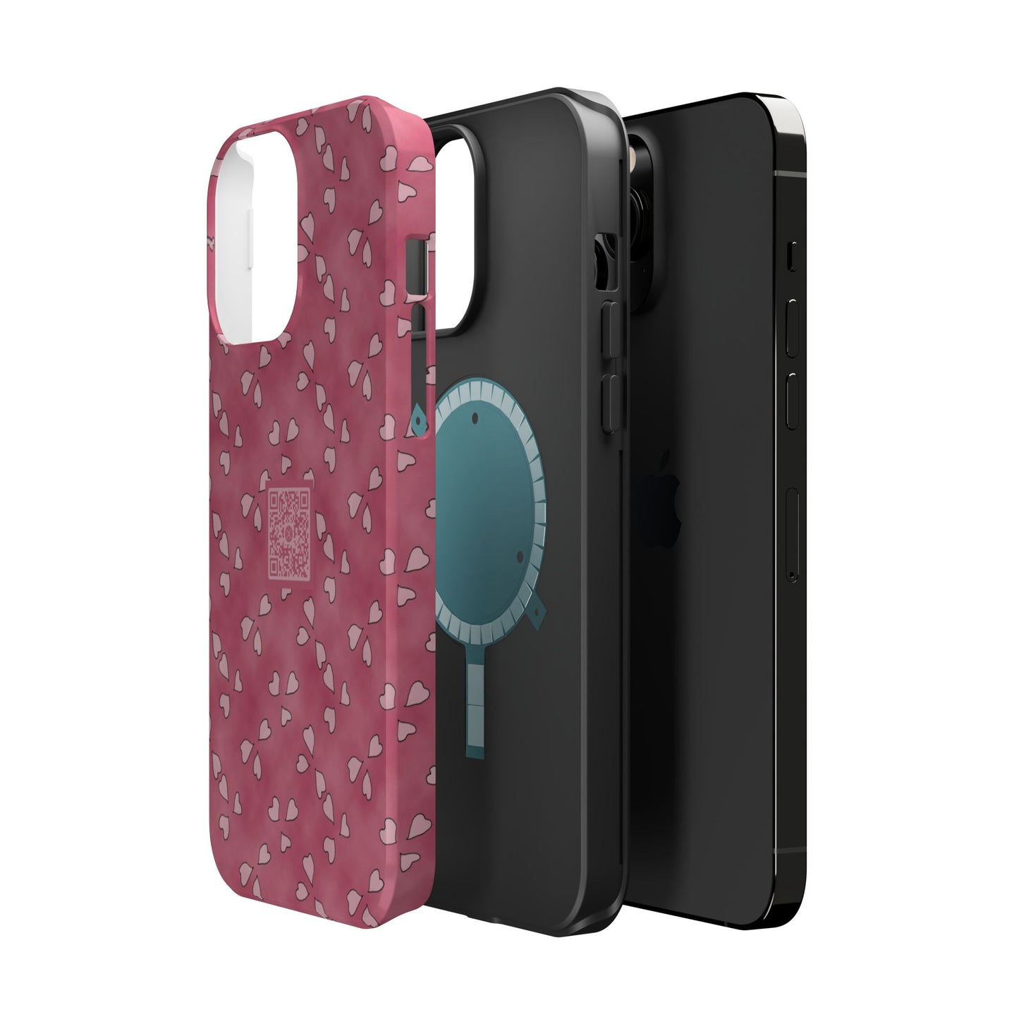 Pink XRP Romance Magnetic Tough Cases