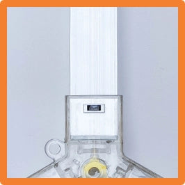 2.41*3.5M with Outline Hexagon Led Garage Lamp Inspection Hexagon Panel Light for Ceiling Wall Detailing Studio Poshing Workshop