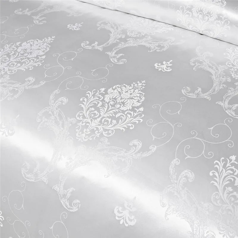 Claroom Jacquard Bedding Set Queen King Size Duvet Cover Bed set Quilt High Quality Luxury Gold Colour 2/3pcs Comforter