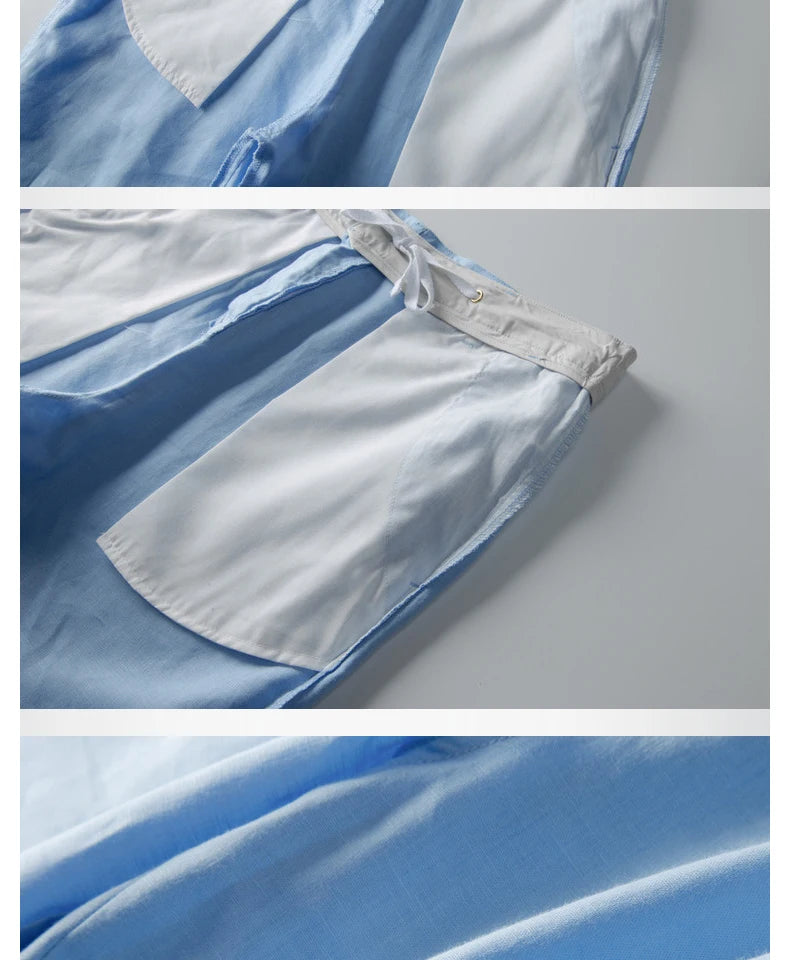 Designer new linen shorts men casual beach short men brand wild leisure solid Cargo shorts for men bermuda masculina bermudas