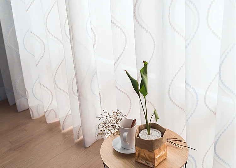 American Light Luxury Orange Orange Velvet Pure Color Lace Stitching Blackout Curtains for Living Room Bedroom Finished Product